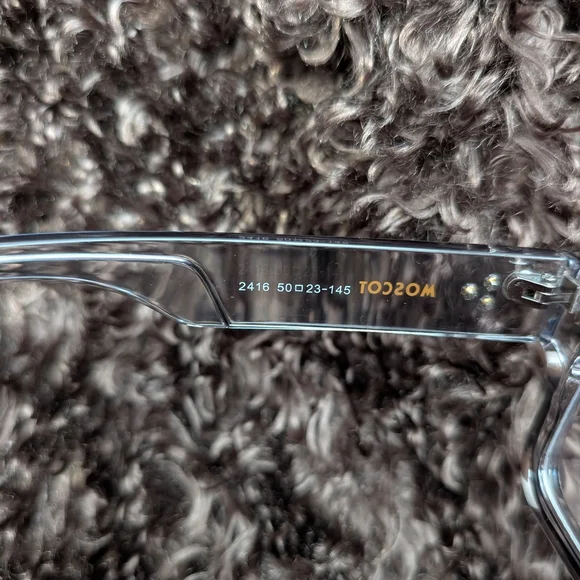 Moscot Originals Clear Stylish Chic Glasses - Picture 5 of 6